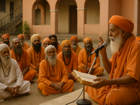 Vedic Teachings and Discourses Nirmohi Akhara’s Eternal Contribution to Sanatan Dharma