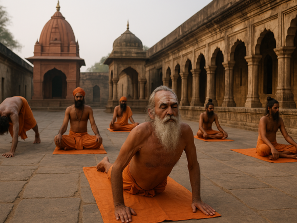 Discipline and Devotion Nirmohi Akhara’s Yoga and Sadhana Programs