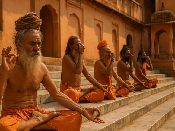 Inner Awakening Through Discipline Nirmohi Akhara’s Path of Yoga and Tapasya