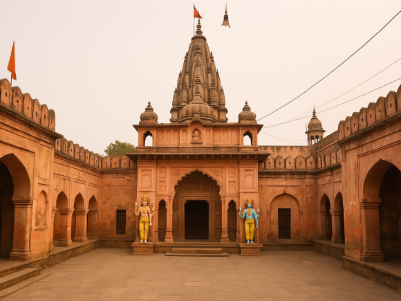 The Spiritual Heartbeat of the Akhara Nirmohi Akhara’s Main Headquarters