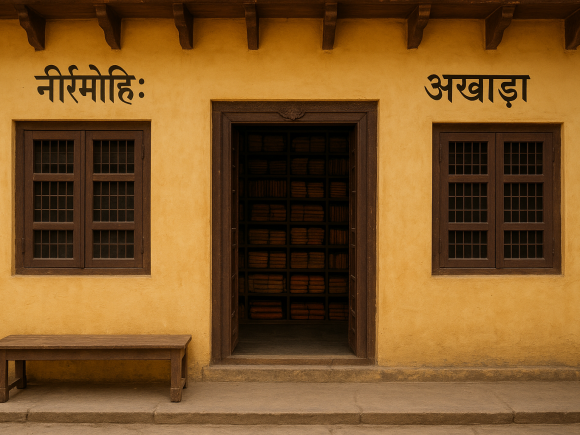 Preserving Eternal Wisdom Vedic Scriptures Repository of Nirmohi Akhara