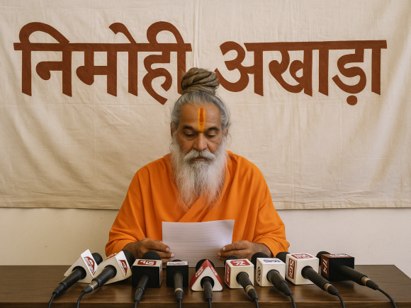 Nirmohi Akhara Issues Press Release Highlighting Spiritual, Social, and Environmental Initiatives