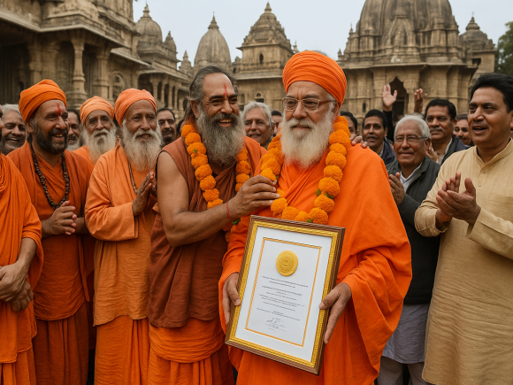 Nirmohi Akhara in the News Celebrating Recognition for Spiritual and Social Leadership